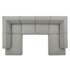Modway Restore 6-Piece Performance Fabric Upholstered U-Shaped Sectional Sofa