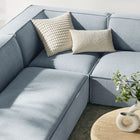 Modway Restore 6-Piece Performance Fabric Upholstered U-Shaped Sectional Sofa