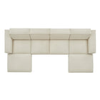 Modway Restore 6-Piece Performance Fabric Upholstered Modular Sectional Sofa