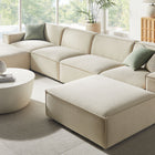 Modway Restore 6-Piece Performance Fabric Upholstered Modular Sectional Sofa