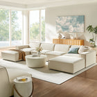 Modway Restore 6-Piece Performance Fabric Upholstered Modular Sectional Sofa