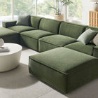 Modway Restore 6-Piece Performance Fabric Upholstered Modular Sectional Sofa