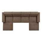 Modway Restore 6-Piece Performance Fabric Upholstered Modular Sectional Sofa