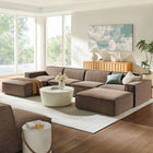 Modway Restore 6-Piece Performance Fabric Upholstered Modular Sectional Sofa