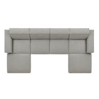 Modway Restore 6-Piece Performance Fabric Upholstered Modular Sectional Sofa