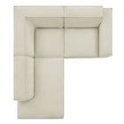 Modway Restore 3-Piece Performance Fabric Upholstered Modular L-Shaped Sectional Sofa - EEI-7419
