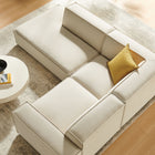 Modway Restore 3-Piece Performance Fabric Upholstered Modular L-Shaped Sectional Sofa - EEI-7419