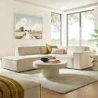 Modway Restore 3-Piece Performance Fabric Upholstered Modular L-Shaped Sectional Sofa - EEI-7419