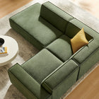 Modway Restore 3-Piece Performance Fabric Upholstered Modular L-Shaped Sectional Sofa - EEI-7419