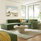 Modway Restore 3-Piece Performance Fabric Upholstered Modular L-Shaped Sectional Sofa - EEI-7419