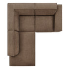 Modway Restore 3-Piece Performance Fabric Upholstered Modular L-Shaped Sectional Sofa - EEI-7419