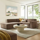Modway Restore 3-Piece Performance Fabric Upholstered Modular L-Shaped Sectional Sofa - EEI-7419