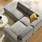Modway Restore 3-Piece Performance Fabric Upholstered Modular L-Shaped Sectional Sofa - EEI-7419