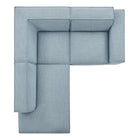 Modway Restore 3-Piece Performance Fabric Upholstered Modular L-Shaped Sectional Sofa - EEI-7419