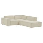 Modway Restore 3-Piece Performance Fabric Upholstered Modular L-Shaped Sectional Sofa - EEI-7421