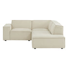 Modway Restore 3-Piece Performance Fabric Upholstered Modular L-Shaped Sectional Sofa - EEI-7421