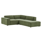 Modway Restore 3-Piece Performance Fabric Upholstered Modular L-Shaped Sectional Sofa - EEI-7421