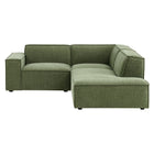 Modway Restore 3-Piece Performance Fabric Upholstered Modular L-Shaped Sectional Sofa - EEI-7421