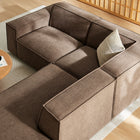 Modway Restore 3-Piece Performance Fabric Upholstered Modular L-Shaped Sectional Sofa - EEI-7421