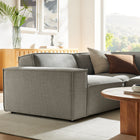 Modway Restore 3-Piece Performance Fabric Upholstered Modular L-Shaped Sectional Sofa - EEI-7421