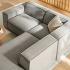 Modway Restore 3-Piece Performance Fabric Upholstered Modular L-Shaped Sectional Sofa - EEI-7421