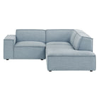Modway Restore 3-Piece Performance Fabric Upholstered Modular L-Shaped Sectional Sofa - EEI-7421