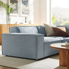 Modway Restore 3-Piece Performance Fabric Upholstered Modular L-Shaped Sectional Sofa - EEI-7421