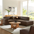 Modway Restore 3-Piece Vegan Leather Modular L-Shaped Sectional Sofa - EEI-7422