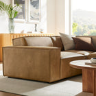 Modway Restore 3-Piece Vegan Leather Modular L-Shaped Sectional Sofa - EEI-7422