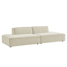 Modway Restore 2-Piece Performance Fabric Upholstered Modular Loveseat - EEI-7423