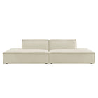 Modway Restore 2-Piece Performance Fabric Upholstered Modular Loveseat - EEI-7423