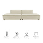 Modway Restore 2-Piece Performance Fabric Upholstered Modular Loveseat - EEI-7423