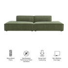 Modway Restore 2-Piece Performance Fabric Upholstered Modular Loveseat - EEI-7423