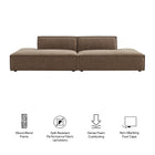 Modway Restore 2-Piece Performance Fabric Upholstered Modular Loveseat - EEI-7423