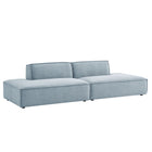 Modway Restore 2-Piece Performance Fabric Upholstered Modular Loveseat - EEI-7423