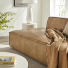Modway Restore 2-Piece Vegan Leather Modular Loveseat - EEI-7424