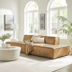 Modway Restore 2-Piece Vegan Leather Modular Loveseat - EEI-7424