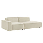 Modway Restore 2-Piece Performance Fabric Upholstered Modular Loveseat - EEI-7425