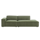 Modway Restore 2-Piece Performance Fabric Upholstered Modular Loveseat - EEI-7425