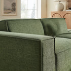 Modway Restore 2-Piece Performance Fabric Upholstered Modular Loveseat - EEI-7425