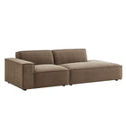 Modway Restore 2-Piece Performance Fabric Upholstered Modular Loveseat - EEI-7425