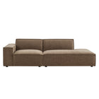Modway Restore 2-Piece Performance Fabric Upholstered Modular Loveseat - EEI-7425