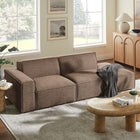 Modway Restore 2-Piece Performance Fabric Upholstered Modular Loveseat - EEI-7425