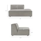 Modway Restore 2-Piece Performance Fabric Upholstered Modular Loveseat - EEI-7425