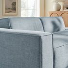 Modway Restore 2-Piece Performance Fabric Upholstered Modular Loveseat - EEI-7425