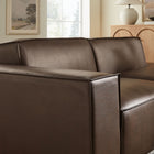Modway Restore 2-Piece Vegan Leather Modular Loveseat - EEI-7426