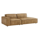 Modway Restore 2-Piece Vegan Leather Modular Loveseat - EEI-7426
