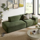 Modway Restore 2-Piece Performance Fabric Upholstered Modular Loveseat - EEI-7427