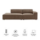 Modway Restore 2-Piece Performance Fabric Upholstered Modular Loveseat - EEI-7427
