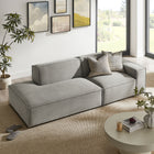 Modway Restore 2-Piece Performance Fabric Upholstered Modular Loveseat - EEI-7427